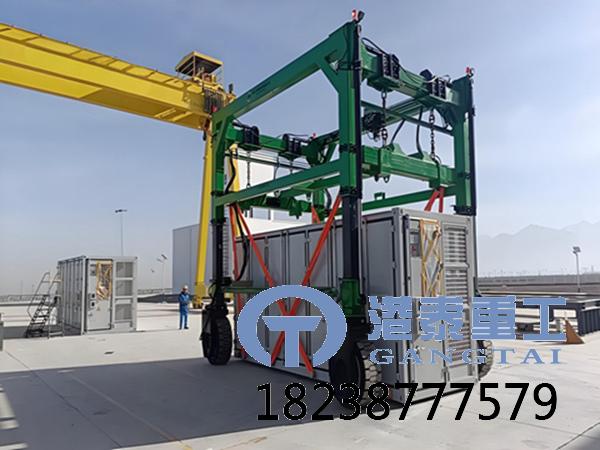 浙江寧波集裝箱跨運車的定期維護核心